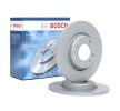 BOSCH Fren diski Dış Çap: 268mm, düz, Kaplamalı — Citroën Berlingo (1)