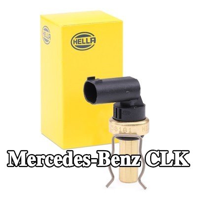 HELLA مستشعر, مستشعر درجة حرارة سائل التبريد مع حشية/مانع تسرب — Mercedes-Benz Clk