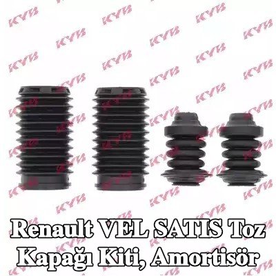KYB Toz kapağı kiti, amortisör Koruma Kiti, Ön Aks — Renault Vel Satis