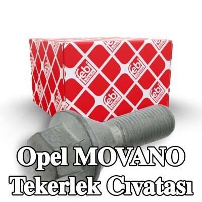 FEBI BILSTEIN Tekerlek Cıvatası 19, 61mm — 2012 Opel Movano