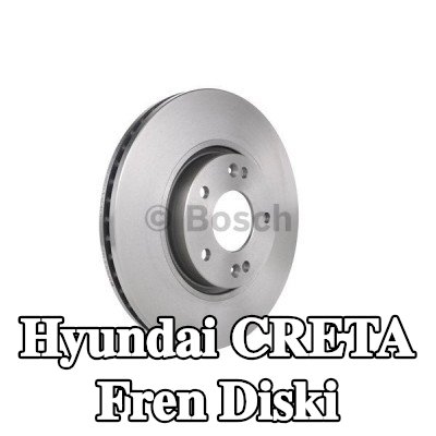 BOSCH Fren diski Dış Çap: 300mm, Havalandırmalı, Kaplamalı — 2016 Hyundai Creta