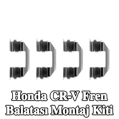 BOSCH Fren balatası montaj kiti — 2000 Honda Cr-v