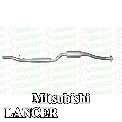 IZAWIT كاتم الصوت الأمامي الأوسط — Mitsubishi Lancer