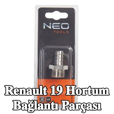 NEO TOOLS Hortum bağlantı parçası — Renault 19
