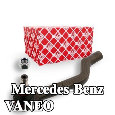 FEBI BILSTEIN طرف قضيب التوجيه OE Turbo جديد, المحور الأمامي الأيسر, 206mm — Mercedes-Benz Vaneo