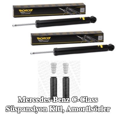 MONROE Süspansiyon kiti, amortisörler — Mercedes-Benz C-Class