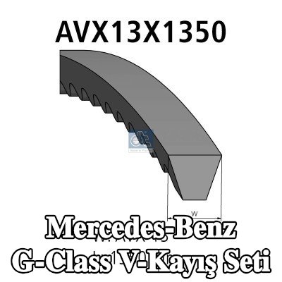 DT Spare Parts V-Kayış Seti — Mercedes-Benz G-Class