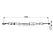 BOSCH El freni kablosu 1285mm — Mercedes-Benz Vito (5)