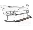 VAN WEZEL Ön splitter Ön — 2012 Volkswagen Caddy (1)