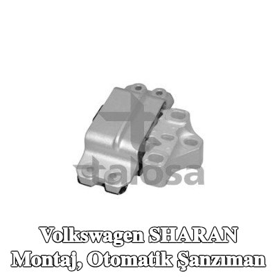 TALOSA Montaj, otomatik şanzıman Sol — Volkswagen Sharan