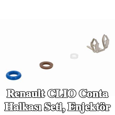 VEMO Conta Halkası Seti, enjektör — Renault Clio