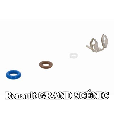 VEMO مجموعة حلقات مانعة للتسرب، حاقن — Renault Grand Scénic