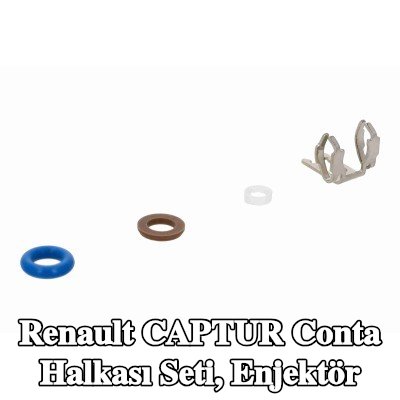 VEMO Conta Halkası Seti, enjektör — Renault Captur
