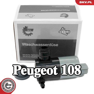 ESEN SKV مضخة غسيل الزجاج الأمامي 12V — Peugeot 108