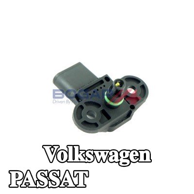 BOGAP مستشعر ضغط العادم مع حلقات مانعة للتسرب, مع مستشعر درجة حرارة الهواء المدمج — 2002 Volkswagen Passat