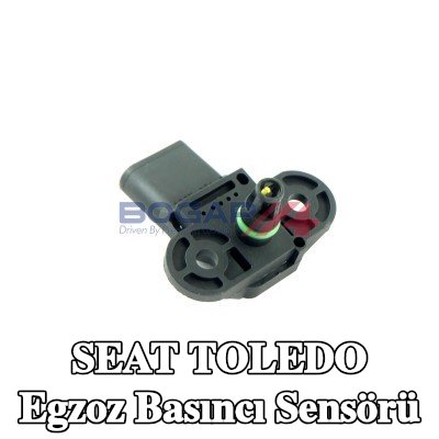 BOGAP Conta halkalı egzoz basınç sensörü, entegre hava sıcaklığı sensörlü — 2000 SEAT Toledo