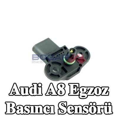 BOGAP Conta halkalı egzoz basınç sensörü, entegre hava sıcaklığı sensörlü — 2000 Audi A8