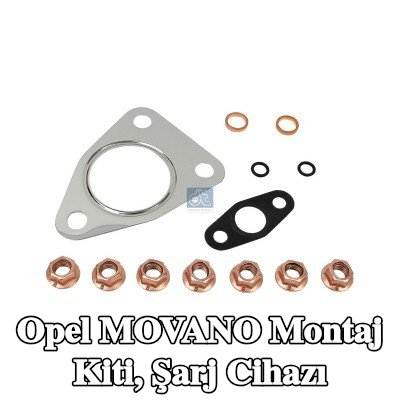 DT Spare Parts Montaj Kiti, şarj cihazı — Opel Movano