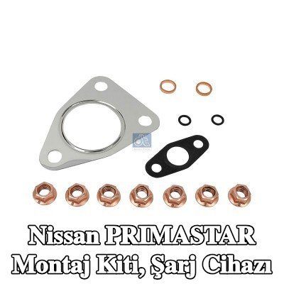 DT Spare Parts Montaj Kiti, şarj cihazı — Nissan Primastar