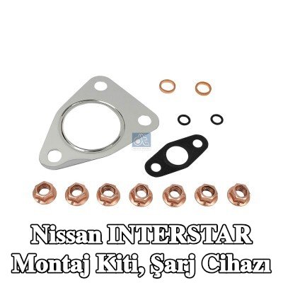 DT Spare Parts Montaj Kiti, şarj cihazı — Nissan Interstar