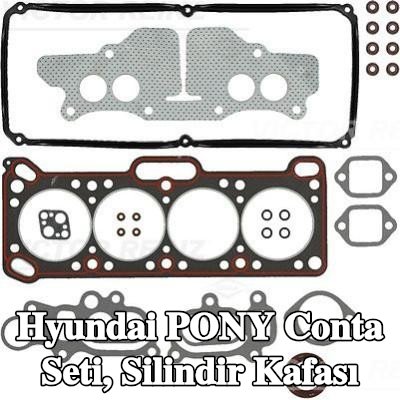 REINZ Conta seti, valf gövdesi contalı silindir kafası — Hyundai Pony