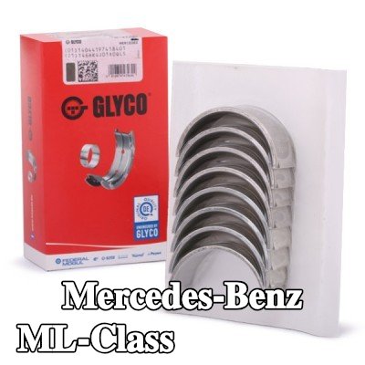 GLYCO محامل الطرف الكبير ذات ظهر فولاذي مطلي بالبرونز — 1998 Mercedes-Benz ML-Class
