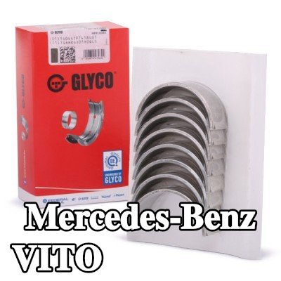 GLYCO محامل الطرف الكبير ذات ظهر فولاذي مطلي بالبرونز — 1998 Mercedes-Benz Vito