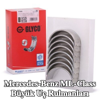 GLYCO Bronz kaplı çelik sırtlı büyük uç rulmanları — 1998 Mercedes-Benz ML-Class