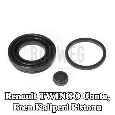 BUDWEG CALIPER Conta, fren kaliperi pistonu — 2012 Renault Twingo