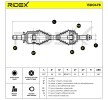 RIDEX Tahrik mili Ön Aks Sağ, 915mm — 2000 Toyota Corolla (6)