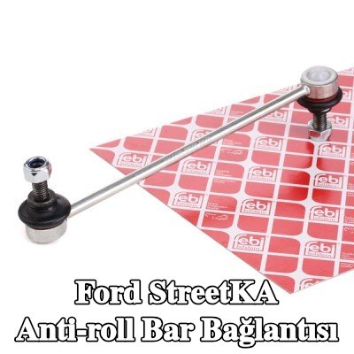 FEBI BILSTEIN Stabilizatör kolu OE Turbo YENİ, Sol Ön Aks, Ön Aks Sağ, 237mm, Çelik — Ford StreetKA