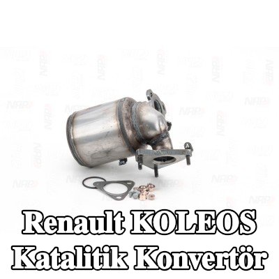 NAP carparts Sabitleme/montaj malzemesi dahil katalitik konvertör — Renault Koleos