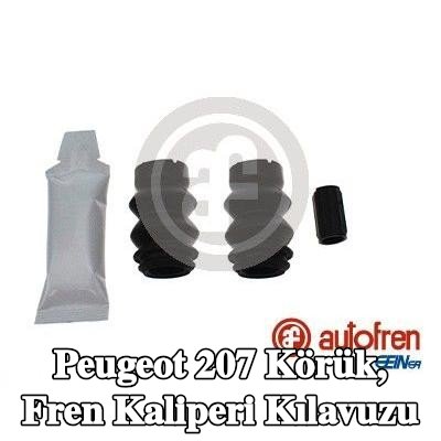 AUTOFREN SEINSA Körük, fren kaliperi kılavuzu — 2012 Peugeot 207