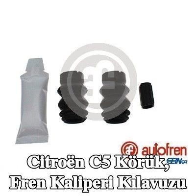 AUTOFREN SEINSA Körük, fren kaliperi kılavuzu — 2002 Citroën C5