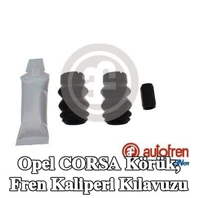 AUTOFREN SEINSA Körük, fren kaliperi kılavuzu — 2013 Opel Corsa