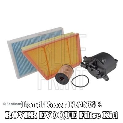 BLUE PRINT Filtre kiti — Land Rover Range Rover Evoque