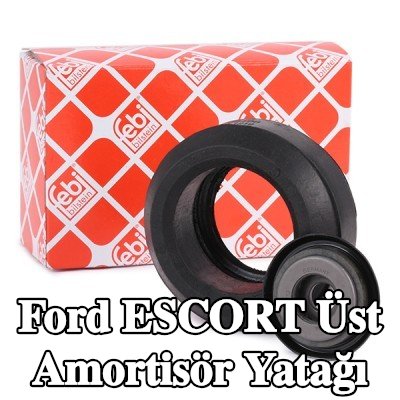 FEBI BILSTEIN Üst amortisör yatağı Ön Aks, bilyalı rulman ile — 1990 Ford Escort