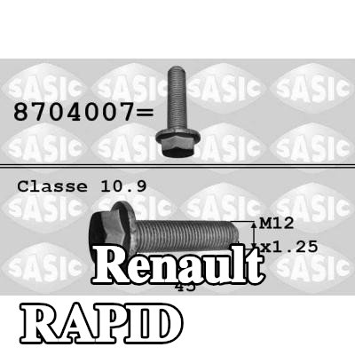 SASIC برغي البكرة — Renault Rapid