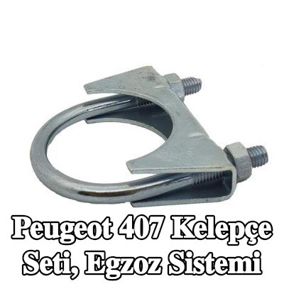 PLANET TECH Kelepçe Seti, egzoz sistemi — Peugeot 407