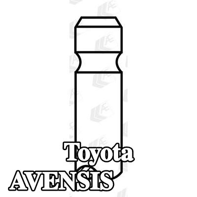AE صمام العادم — 1997 Toyota Avensis