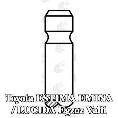 AE Egzoz valfi — Toyota Estima Emina / Lucida