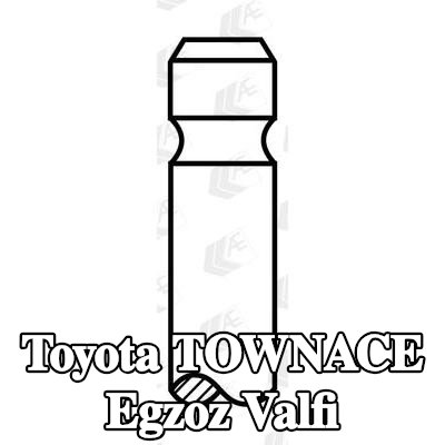 AE Egzoz valfi — Toyota Townace