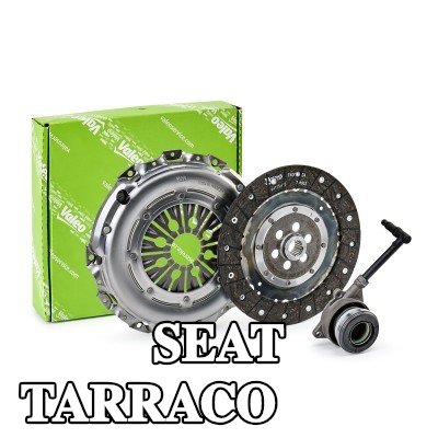 VALEO طقم القابض KIT3P (CSC) مع قابض عالي الكفاءة, مع أسطوانة تابعة مركزية — SEAT Tarraco