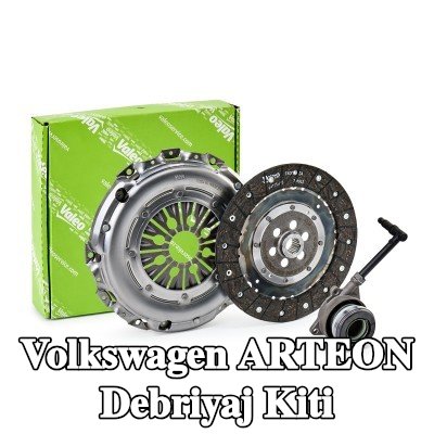 VALEO Yüksek Verimli Debriyajlı KIT3P (CSC) Debriyaj Kiti, merkezi yardımcı silindirli — Volkswagen Arteon