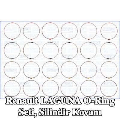AJUSA O-Ring Seti, silindir kovanı — Renault Laguna