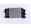 NISSENS Hızlı bağlantı elemanlı intercooler, Sol konektör, açılı, Sağ konektör, açılı — Nissan Note (1)