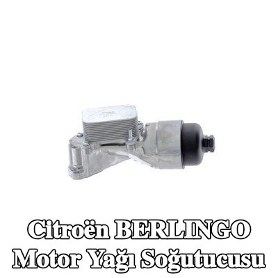 MAHLE Conta/sızdırmazlık elemanları ile motor yağı soğutucusu, yağ filtresi muhafazalı, filtre ile — 2005 Citroën Berlingo