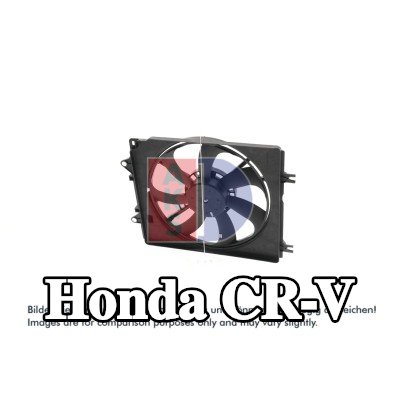 AKS DASIS عجلة المروحة, تبريد المحرك مع غطاء مروحة الرادياتير — Honda Cr-v