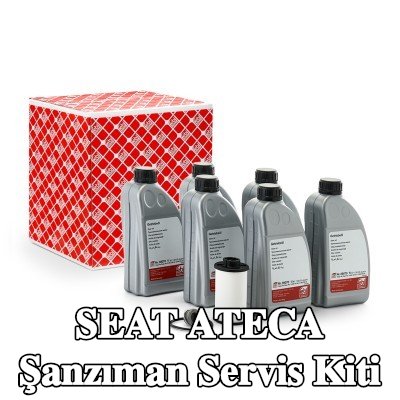 FEBI BILSTEIN Conta/sızdırmazlık elemanlı şanzıman servis kiti, vida ile, conta halkası ile — SEAT Ateca
