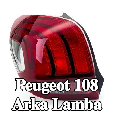 MAGNETI MARELLI Arka lamba Sol, ampul tutuculu, ampullü — Peugeot 108